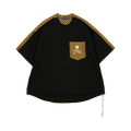 Mastermind World Combined Check Tee "Black/Yellow Check"