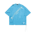 Mastermind World Damaged Short-Sleeve Tee "Sky Blue"