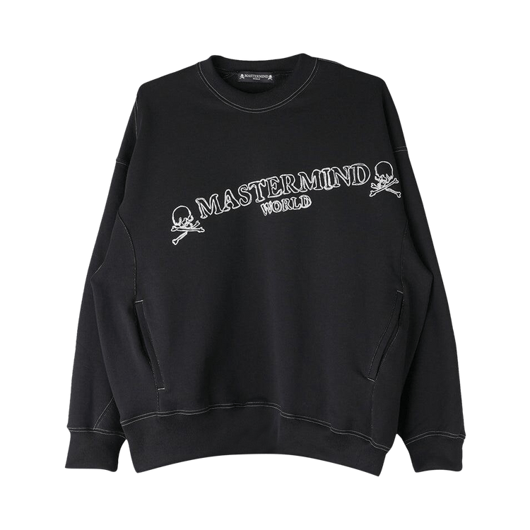 Mastermind World Handwriting Crewneck "Black"