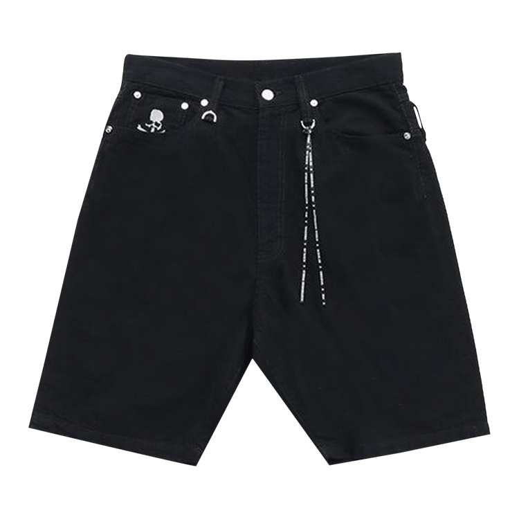 Mastermind World Waist Denim Shorts "Black"
