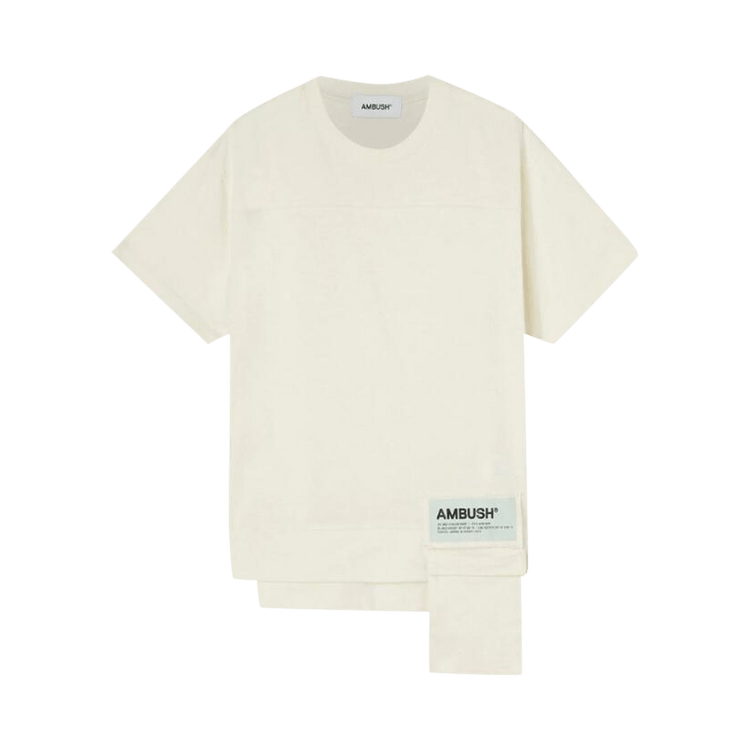 Ambush Waist Pocket T-Shirt "White"