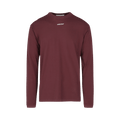 Ambush Long-Sleeve Logo Tee "Wine"
