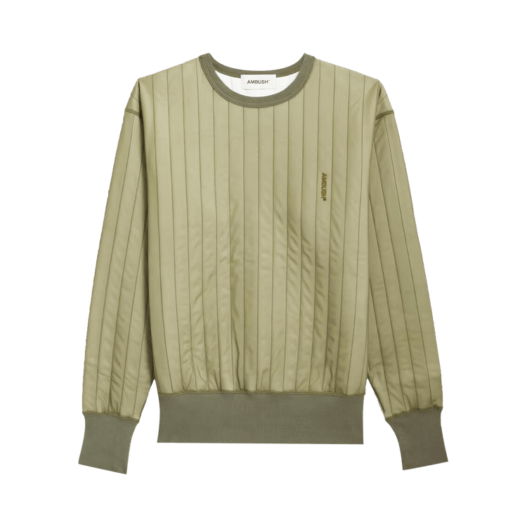 Ambush Padded Sweatshirt "Olive"