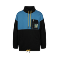 Ambush Two Tone Logo Patch Sweatshirt "Black/Multicolor"