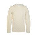 Ambush Monogram Crewneck Sweatshirt "White"