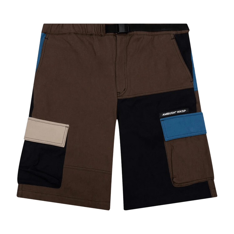 Ambush Panelled Cargo Shorts "Brown"