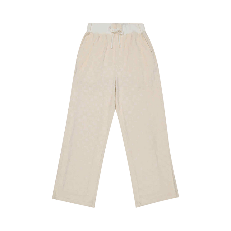 Ambush Jacquard Track Pants "White"