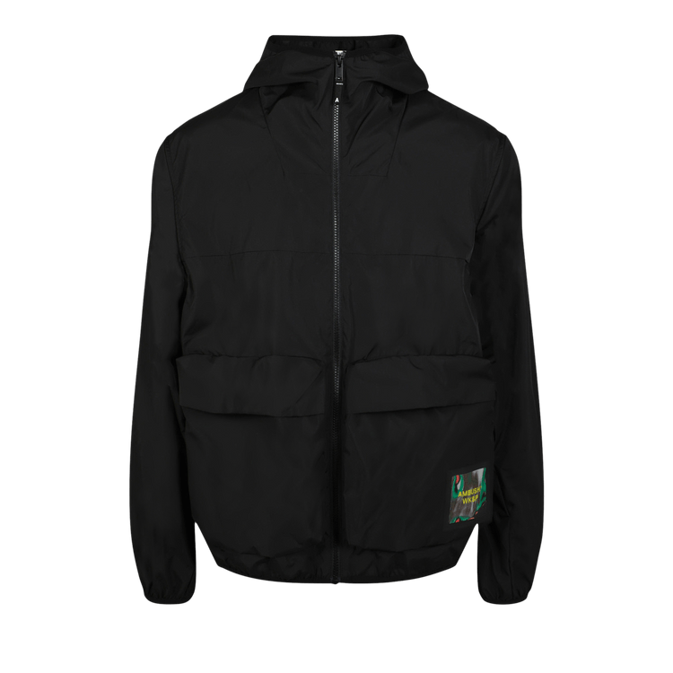 Ambush Packable Zipped Hooded Jacket "Black"