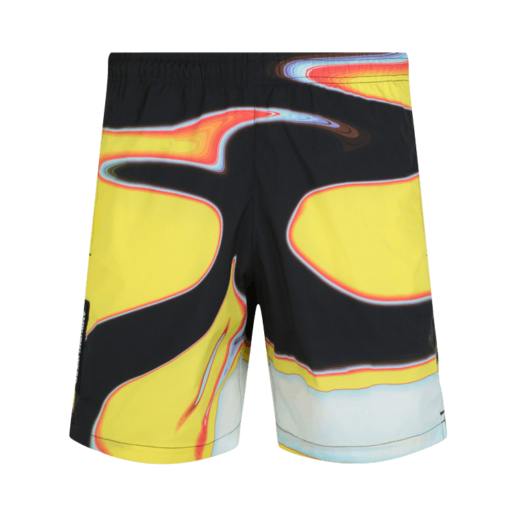 Ambush Abstract Print Shorts "Black"