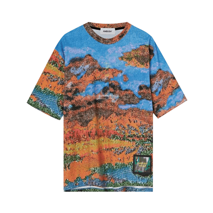 Ambush Graphic Print T-Shirt "Blue"