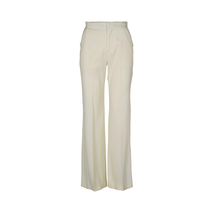 Ambush Slim Flare Pants "White/Asparagus"