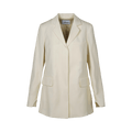 Ambush Slit Blazer "White Asparagus"