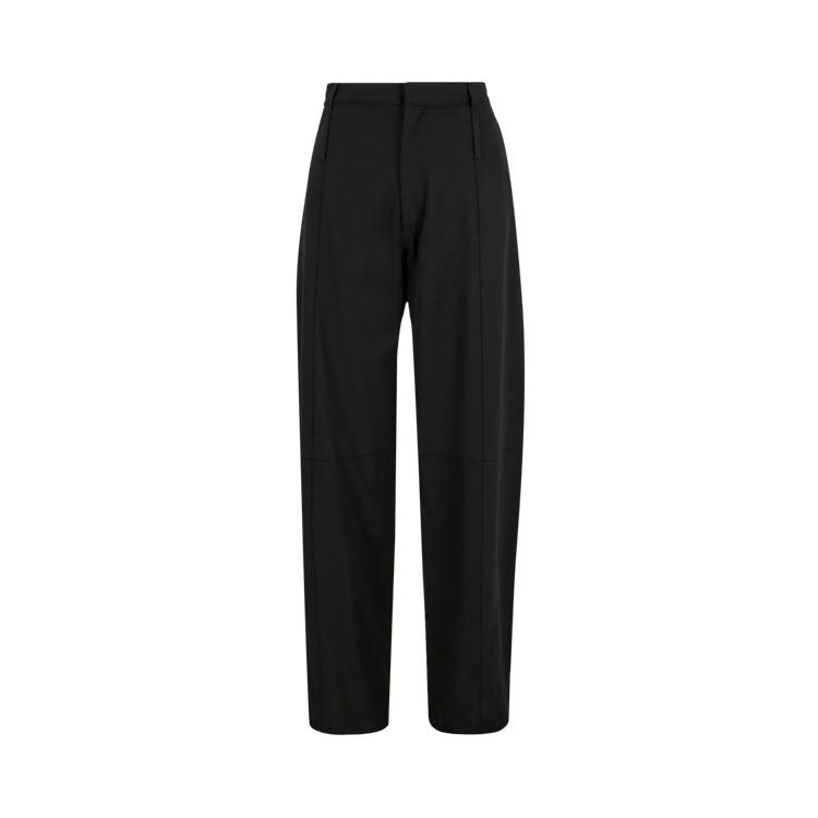 Ambush High Waist Tapered Wool Pants "Black"