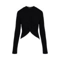 Ambush Knot Long-Sleeve T-Shirt "Black"