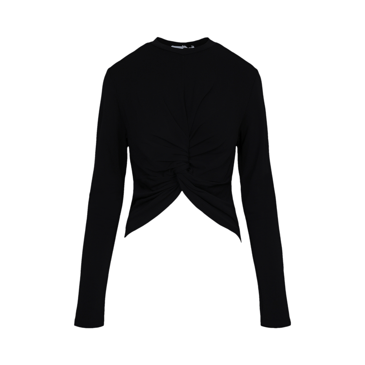 Ambush Knot Long-Sleeve T-Shirt "Black"