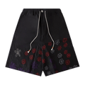 Glass Cypress Linen Shorts "Black"