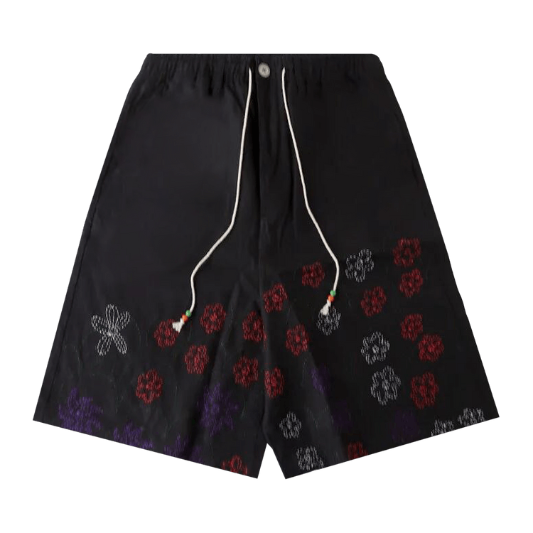 Glass Cypress Linen Shorts "Black"