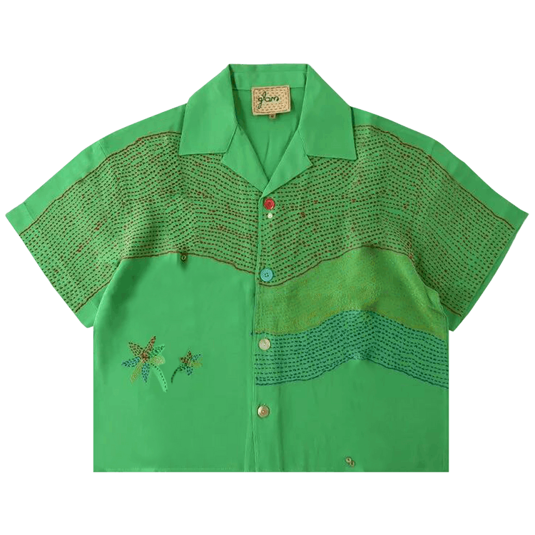 Glass Cypress Curves Sik Shirt "Classic Green"