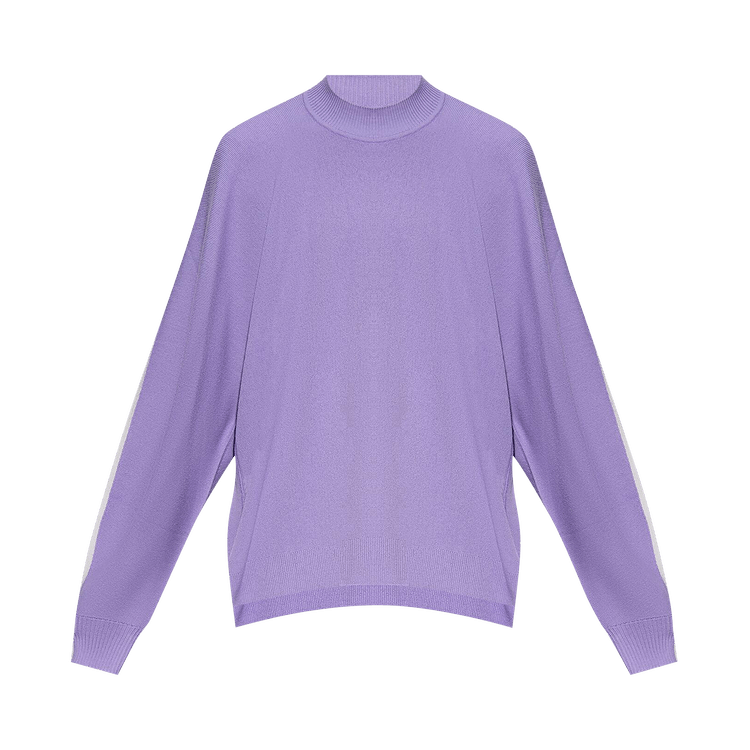 Homme Plissé Issey Miyake Framework Knit Mockneck "Purple"