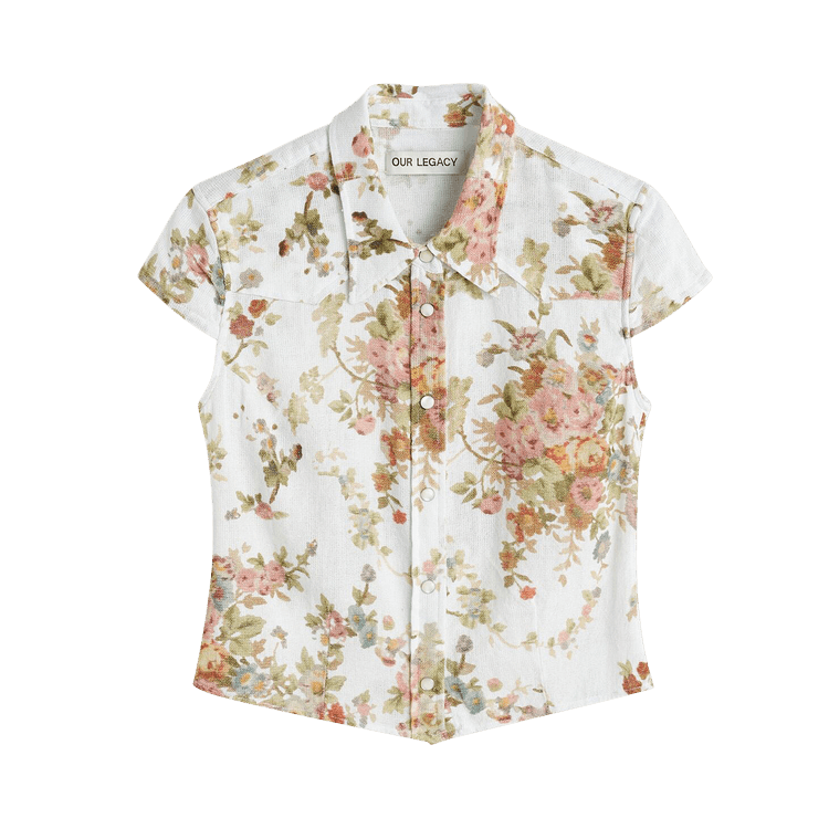 Our Legacy Daisy Shortsleeve Shirt "Floral"