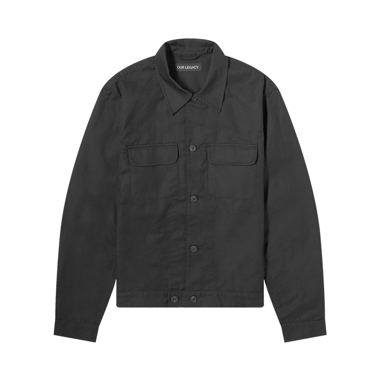 Our Legacy Coach Jacket "Deluxe Black"