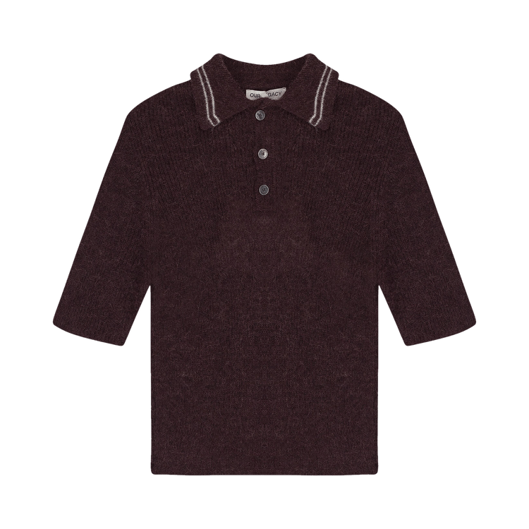 Our Legacy Traditional Polo Shirt "Brown"