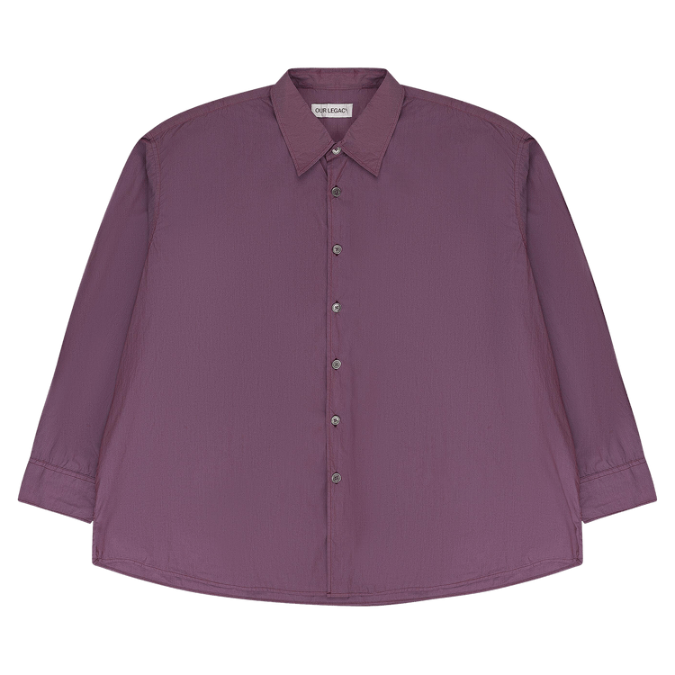 Our Legacy Borrowed Poplin Shirt "Raspberry"