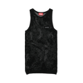 032C Lace Knit Tank Top "Black"