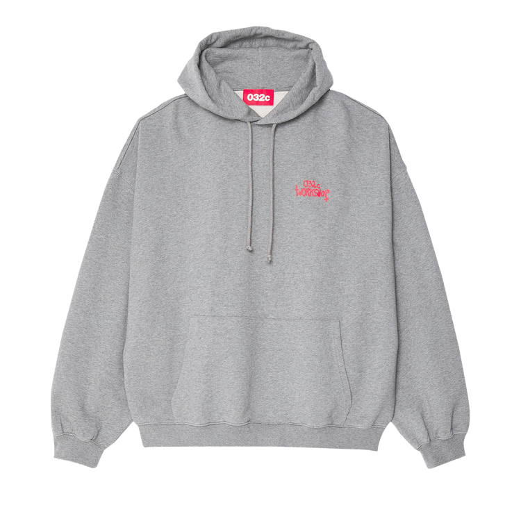 032C Mayhem Bubble Hoodie "Grey Melange"