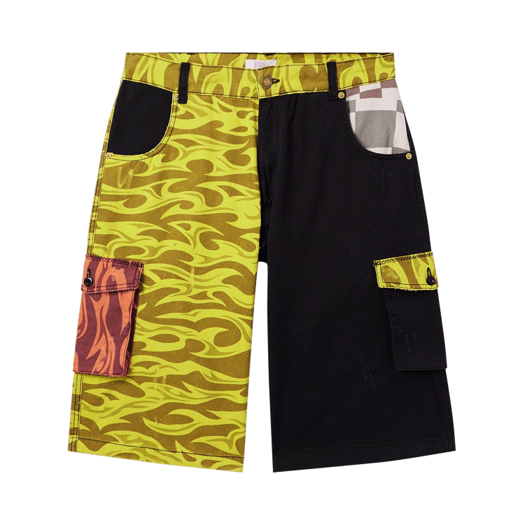 ERL Printed Cargo Shorts "Multicolor"