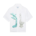 Jungles Ornaments Button Up "White"
