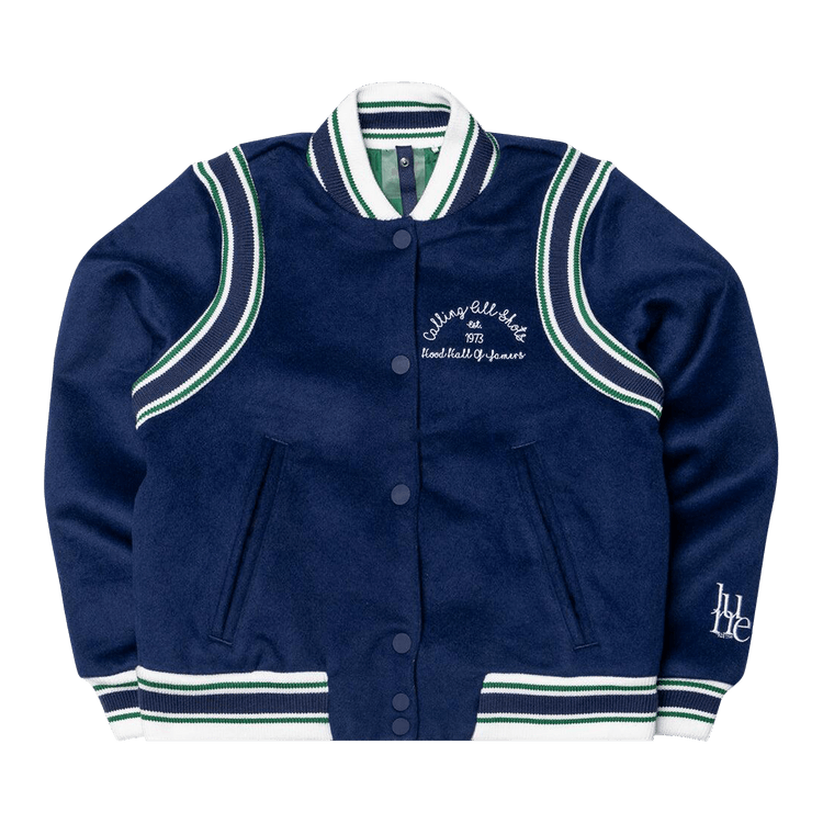 Puma x June Ambrose Reversible Varsity Jacket "Blue/Green"