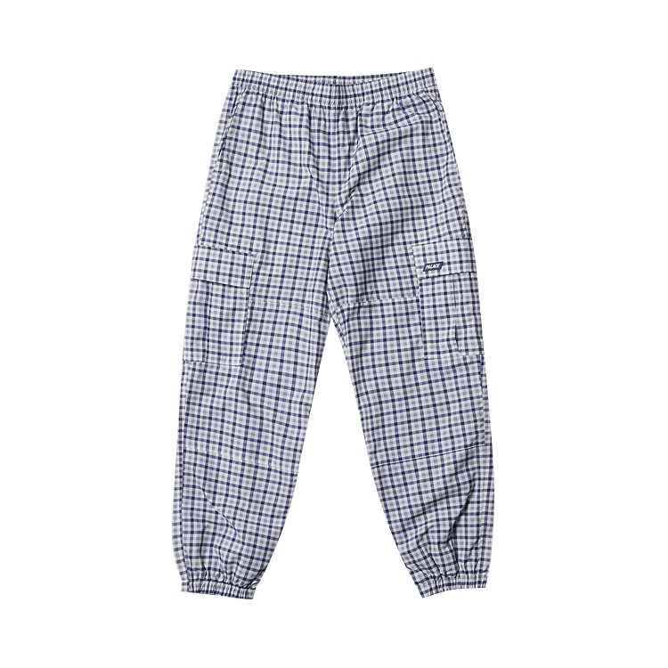 Palace Lighter Shell Cargo "Blue Gingham Check"