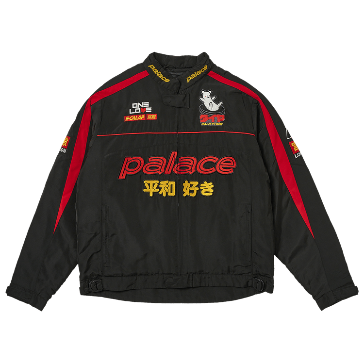 Palace Faster Jacket "Black/Red"