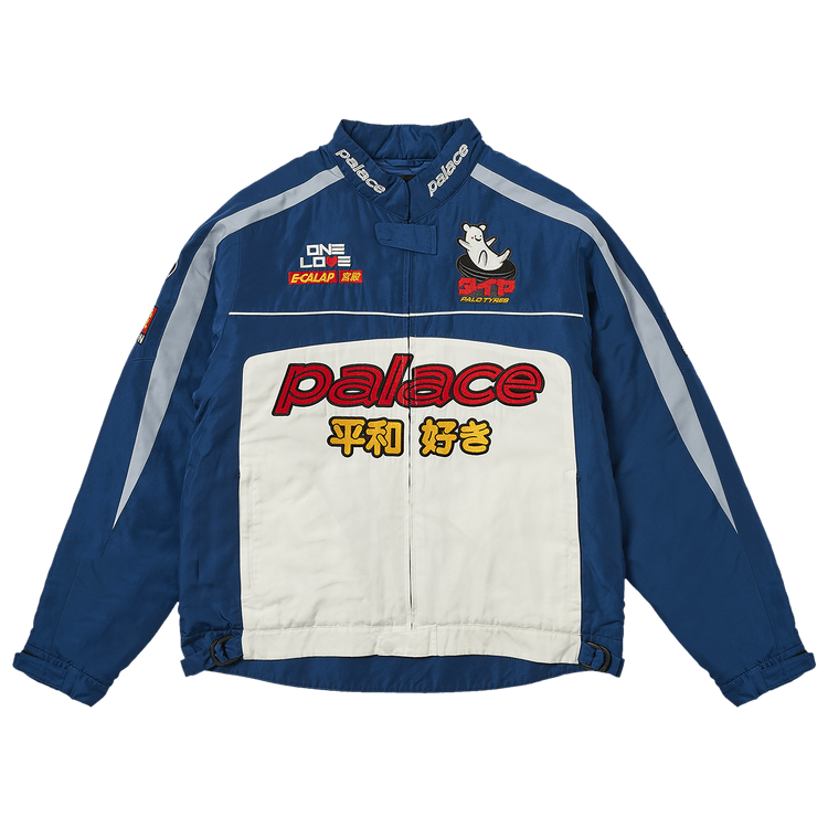 Palace Faster Jacket "Navy/White"
