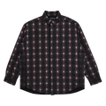 Y/Project Velcro Padded Overshirt "Red/Grey Check"