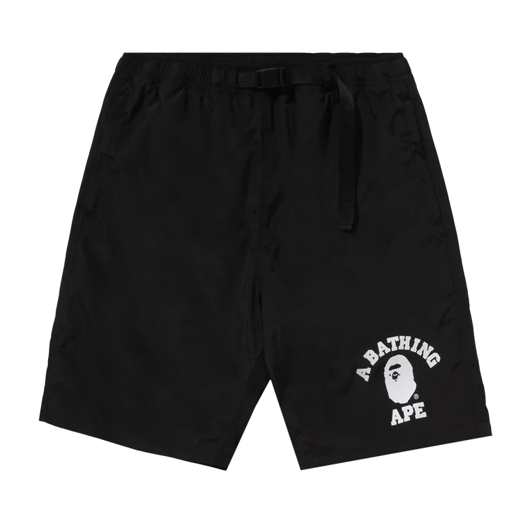 BAPE College Beach Shorts "Black"