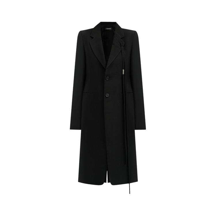 Ann Demeulemeester Alea Tailored Fitted Coat "Black"