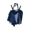 Tao Comme des Garçons Patchwork Top "Indigo"