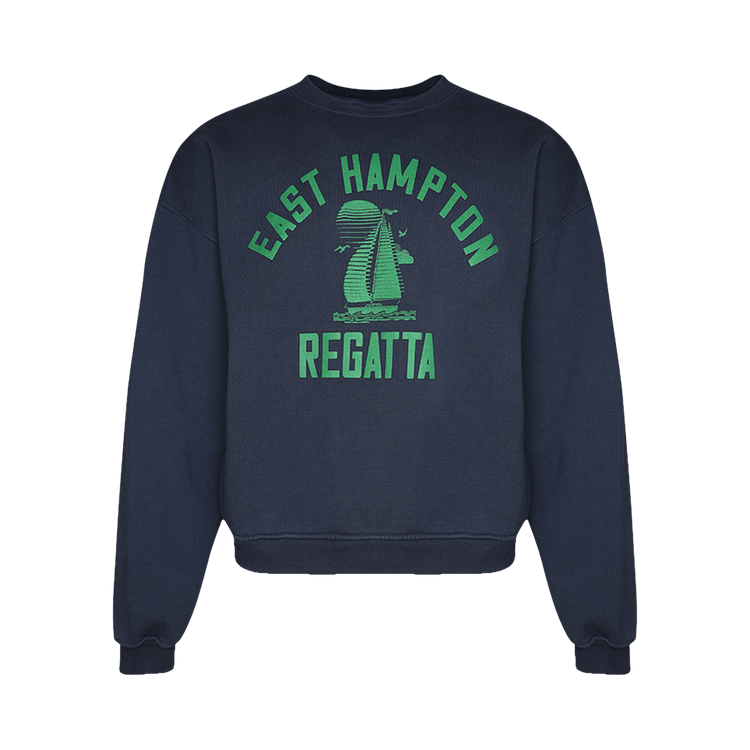 Rhude Hampton Regatta Crewneck "Navy"