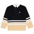 Wales Bonner Cypher Polo "Navy/Multicolor"