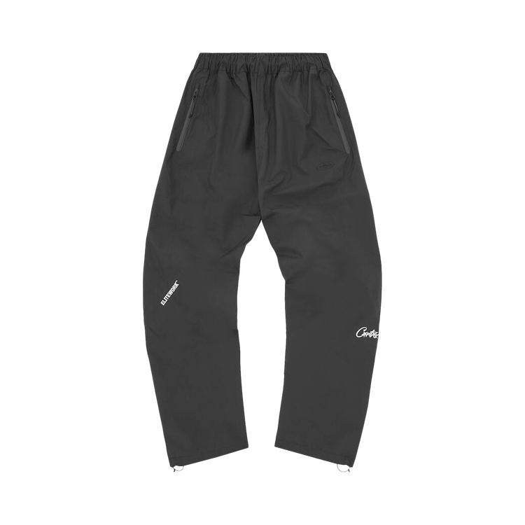 Corteiz Elitework Waterproof Shell Pant "Black"