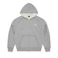 Corteiz HMP Thermal Zip Hoodie "Heather Grey"