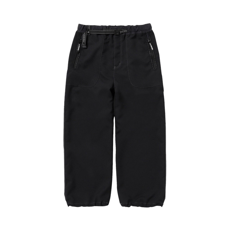 And Wander Vent Pants "Black"