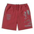 thisisneverthat Basketball Sweatshort "Red"