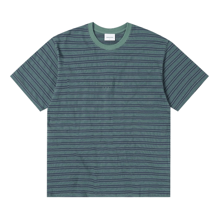 thisisneverthat Micro Striped Tee "Navy"