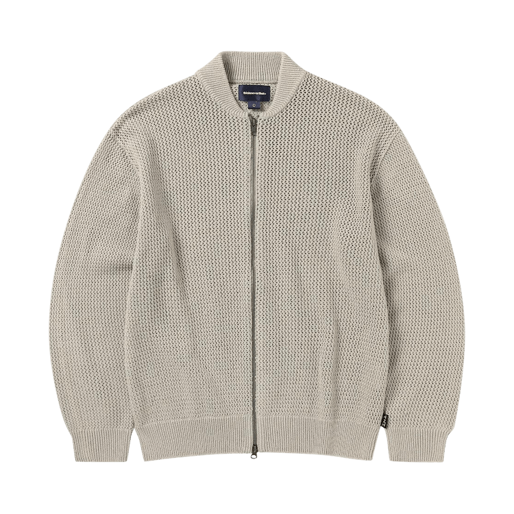 thisisneverthat Net Knit Jacket "Beige"