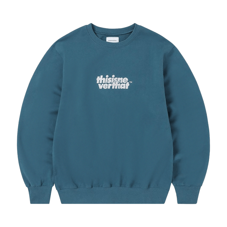 thisisneverthat OL-Logo Crewneck "Light Navy"