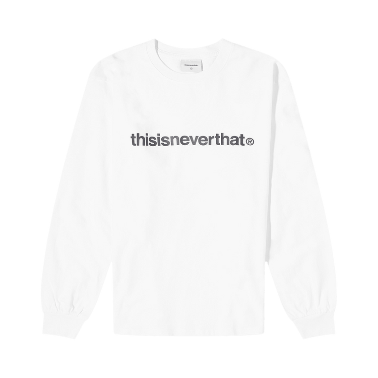 thisisneverthat T-Logo Long-Sleeve Tee "White"