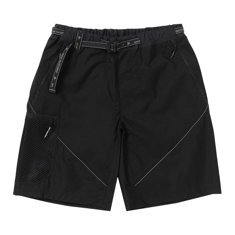 And Wander Breath Rip Short Pants "Black"